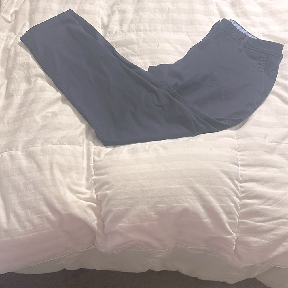 Talbots - Navy Relaxed Chino - Size 8